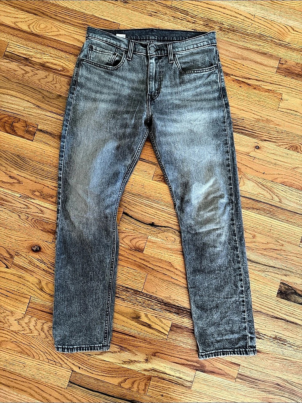 Levi's 502 Taper Jeans Gray Waist 32